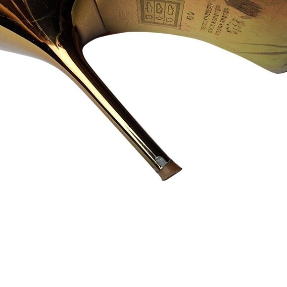 Aldo Sexy Y2K Red Patent Leather Stiletto Pointed Toe Cutout Pumps Size 9 - Picture 11 of 13